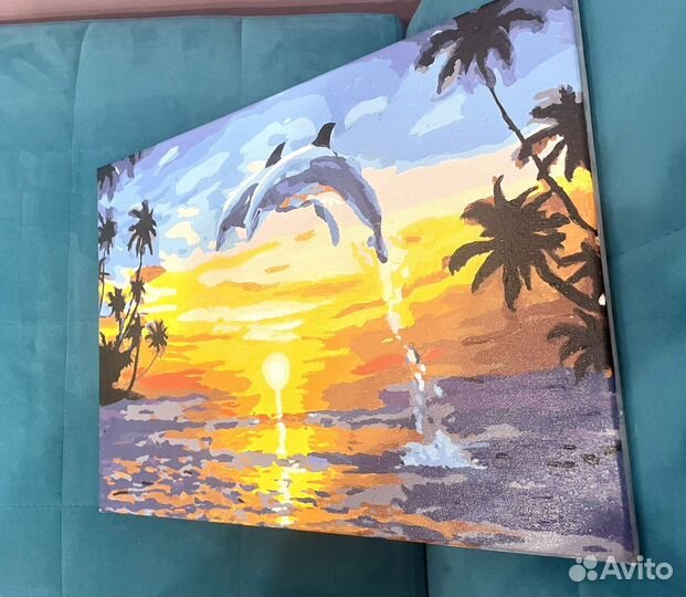 Картина аниме/картина море