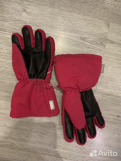 Краги перчатки теплые зимние детские