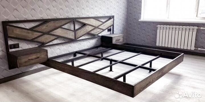 Кровать металлическая