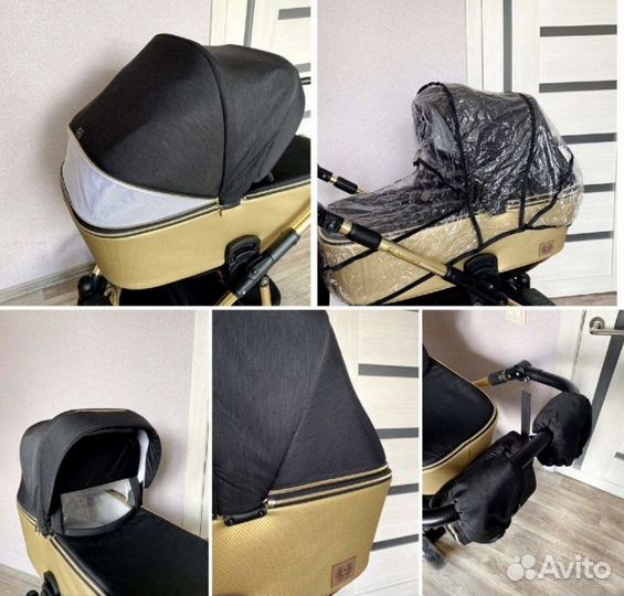 Коляска 3 в 1 adamex reggio