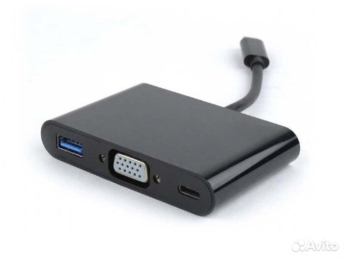 Переходник USB Cablexpert A-CM-VGA3in1-01 USB Typ