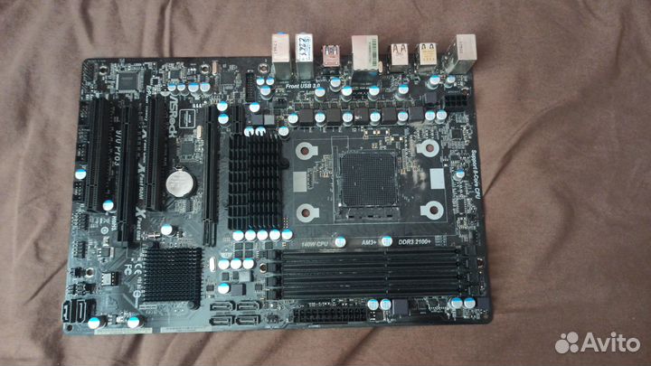 Продам материнскую плату Ashrock 970 Pro3 am3+