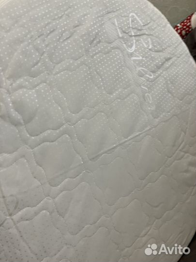 Матрас на круглую кроватку 75 см