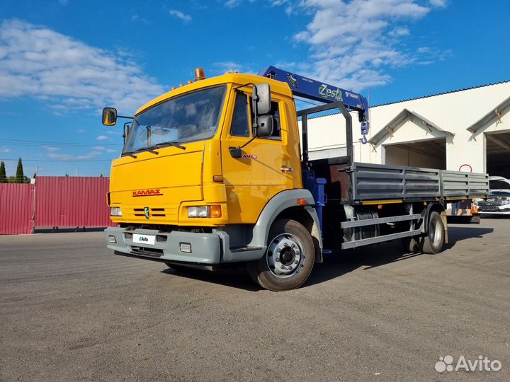 КАМАЗ 4308 с КМУ, 2011