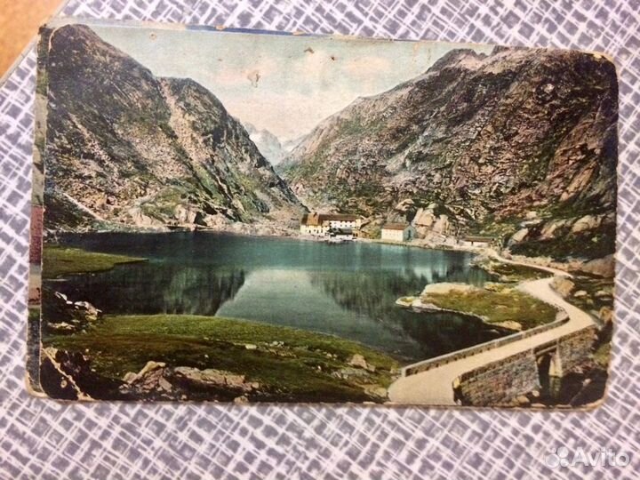 Почтовые карточки старинные европейские, пейзажи