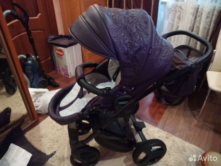 Коляска Junama Enzo из экокожи