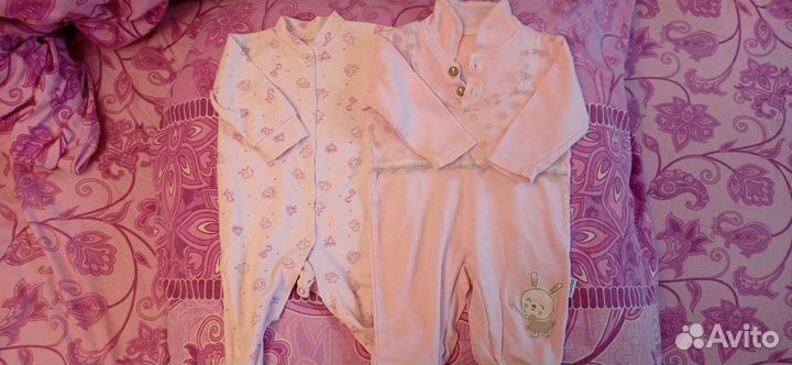 Детские вещи пакетом для девочек 0-3м