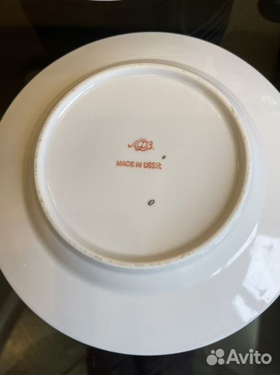Фарфоровая посуда СССР