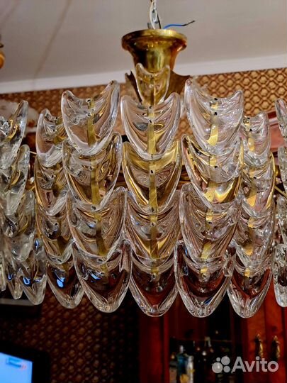 Хрустальная люстра. Винтаж
