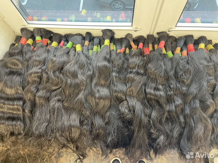 Натуральные волосы, сырье, под окрашивание