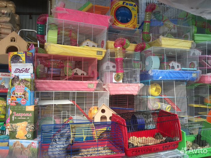 Продаются клетки для крыс,хомяков,кроликов,дегу и