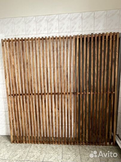 Рейка деревянная декоративная готовая ширма