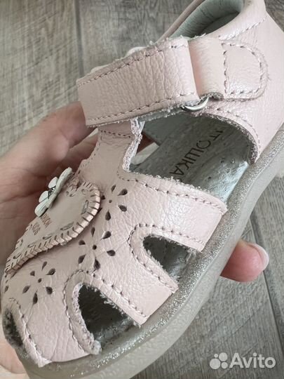 Сандалии натуральная кожа