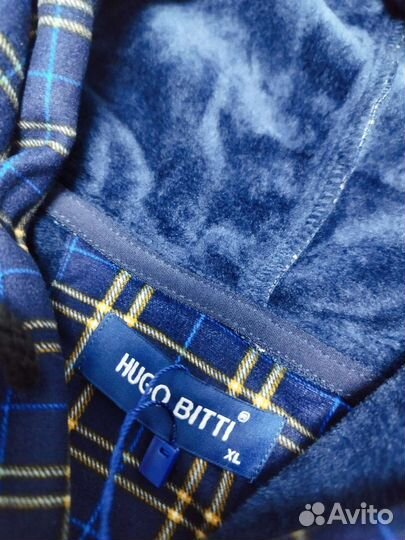 Рубашка в клетку теплая