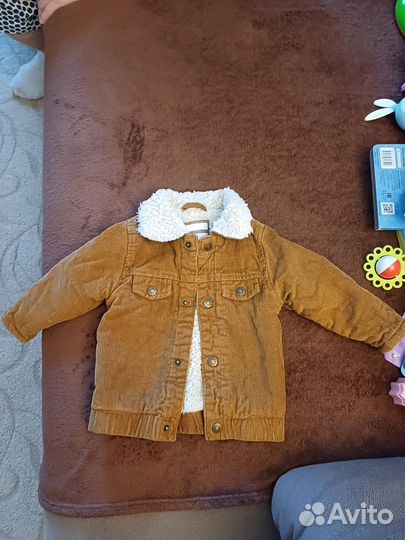 Продам детскую вельветовую куртку