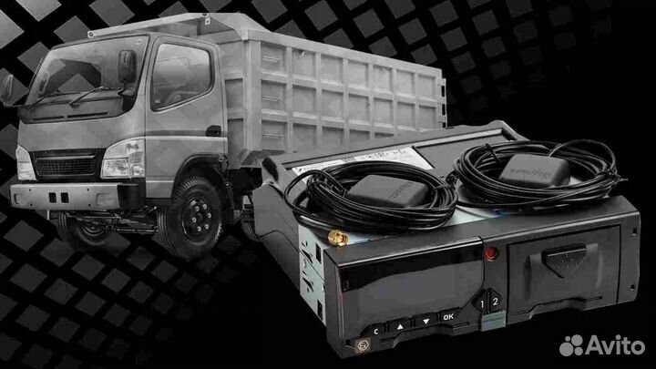 Автомобильный цифровой тахограф Меркурий, с скзи