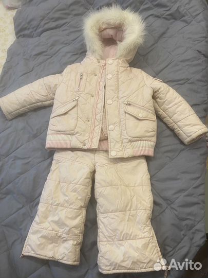 Зимний костюм для девочки