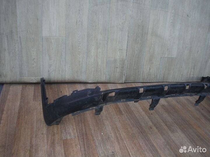 Юбка переднего бампера KIA Sportage 4 2016