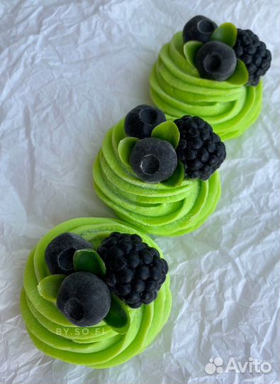 Мыло ручной работы.Десерт Павловой