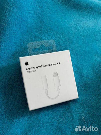 Переходник lightning to headphone jack