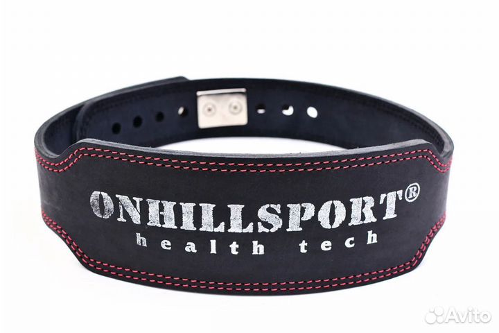 Пояс атлетический с карабином 6/15 см onhillsport