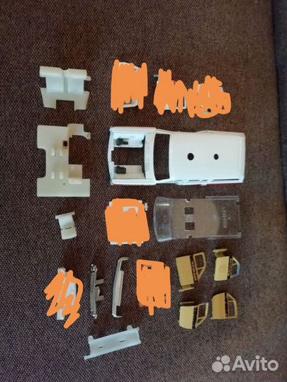 Модели автомобилей 1 43 СССР на запчасти