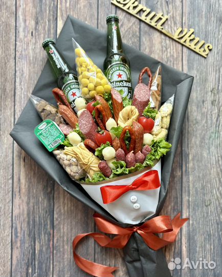 Мужской букет. Съедобные букеты