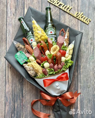 Мужской букет. Съедобные букеты