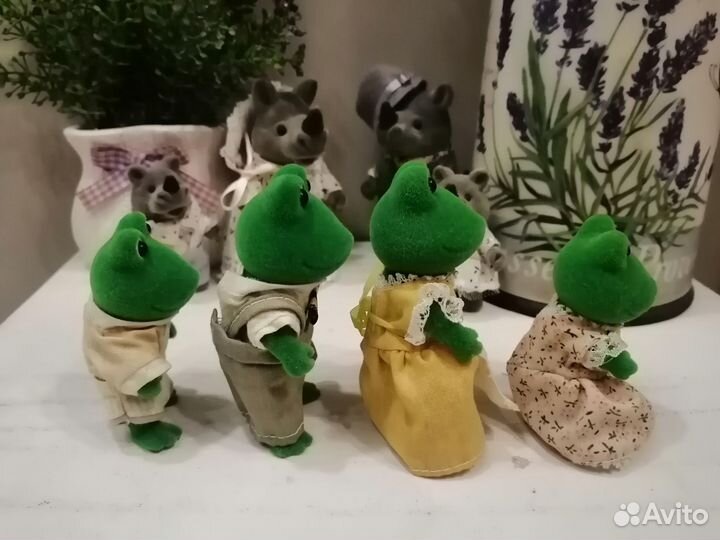 Sylvanian families лягушки