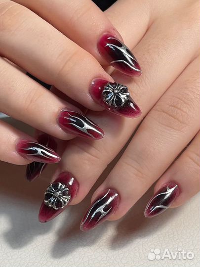 Наращивание ногтей на дому