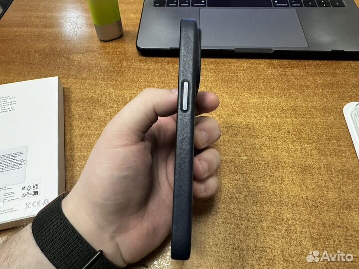 Leather Case iPhone 14 pro оригинал
