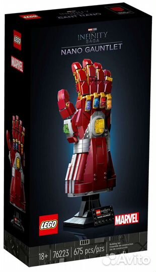 Lego Marvel 76223 Нано перчатка