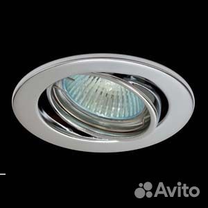 Светильник точечный DL-11 MR16 50Вт G5.3 хром;