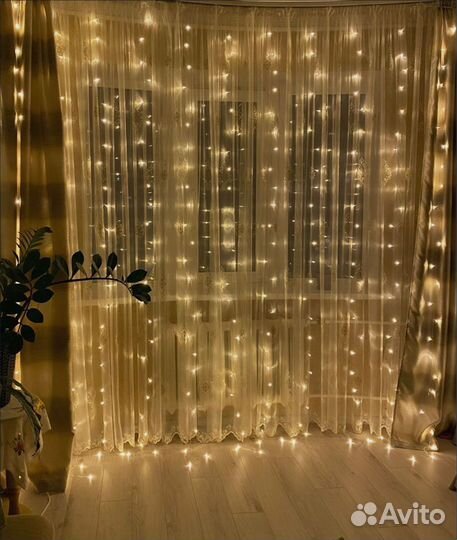 Светодиодная шторка