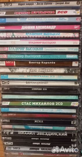 Мр3/CD/DVD диски - новые