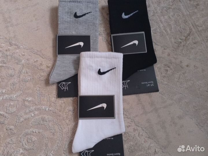 Носки nike высокие