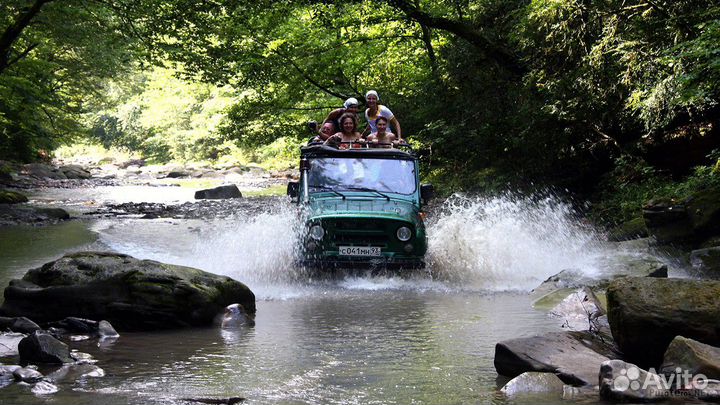 Экскурсии в Абхазии.Джип Тур