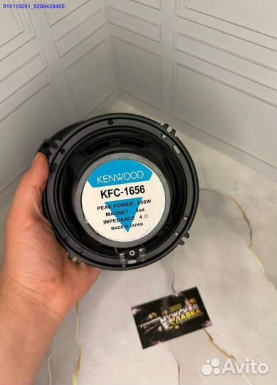 Автоколонки Kenwood KFC-1656 650w 16см