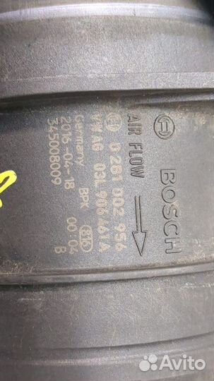 Измеритель потока воздуха Volkswagen Caddy 2015, 2