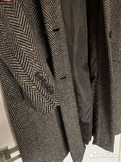 Пальто женское твидовое