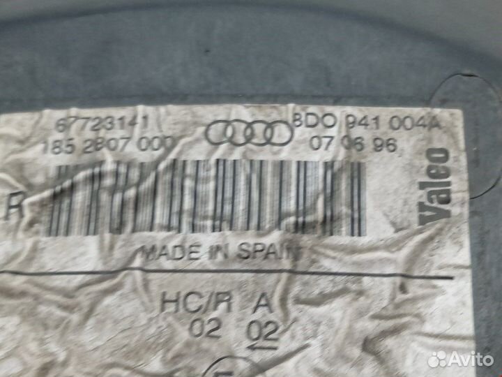 Фара передняя для Audi A4 B5 8D0941004A