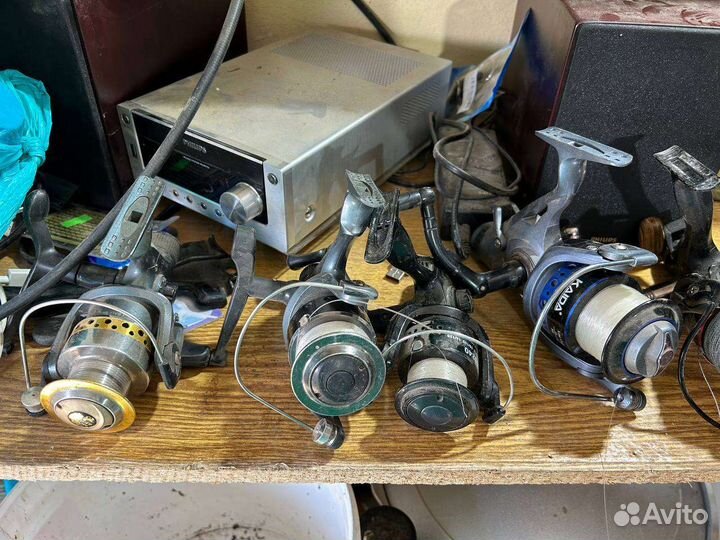 Удочки и катушки