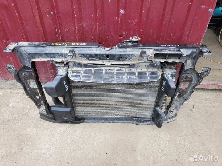 Кассета радиаторов Hyundai Solaris HCR G4FG