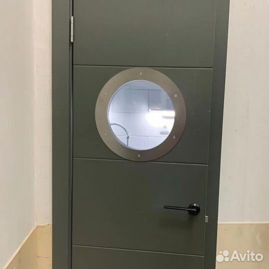 Дверное круглое окно 290мм, Иллюминатор для дверей