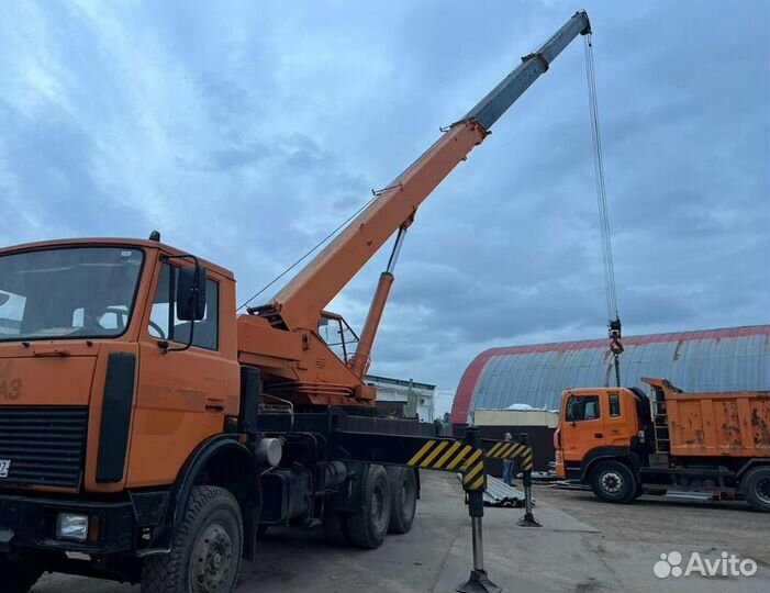 Аренда и услуги автокрана, 25 т, 31 м, с гуськом 7.5 м