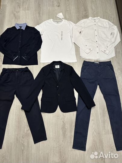 Школьная одежда для мальчика 152 158 zara hm