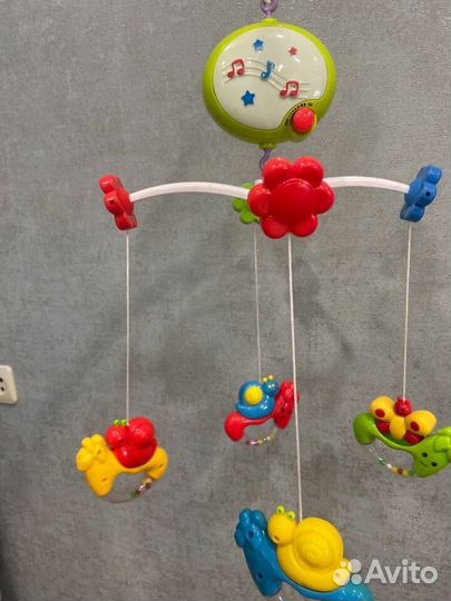 Мобиль на кроватку с подсветкой