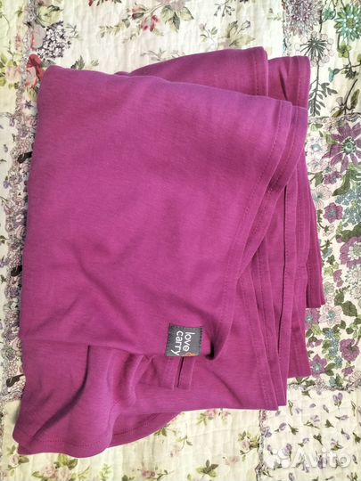 Трикотажный слинг шарф