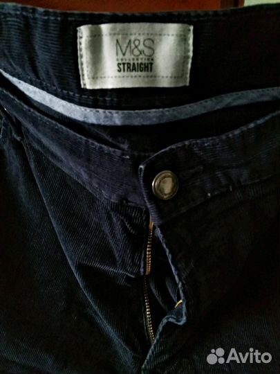 Вельветовые брюки Marks & Spencer