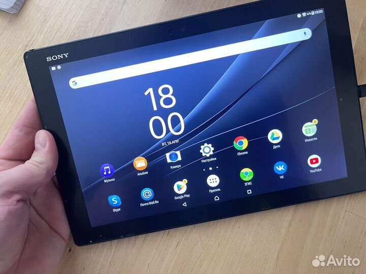 Планшет sony xperia tablet z4
